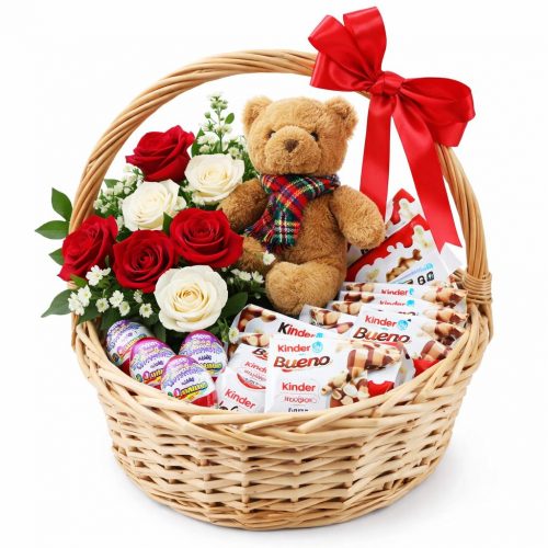 Подарочная корзина «Сладкий сюрприз»