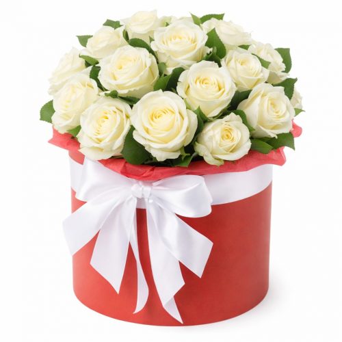 Цветы в коробке «Люксора»