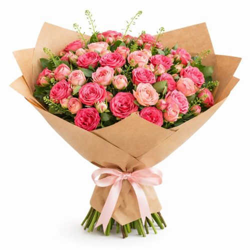 Букет «Малиновые сны»