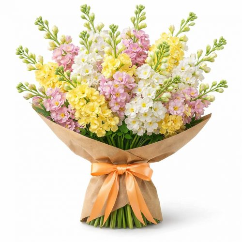 Букет цветов «Маттиоловый вихрь»