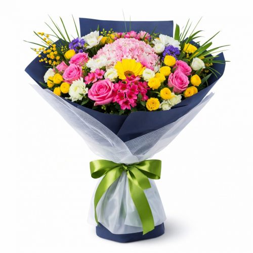 Букет цветов «Рассветная симфония»