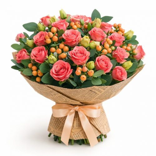 Букет цветов «Цветочная фантазия»