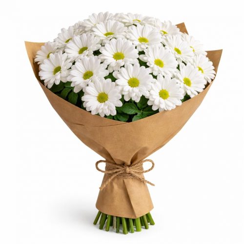 Монобукет «Белоснежная свежесть»