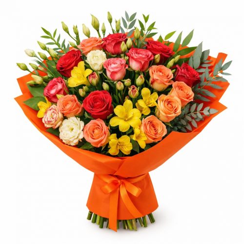 Нежный букет «Солнечный вечер»