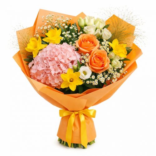 Цветочный букет «Солнечное настроение»