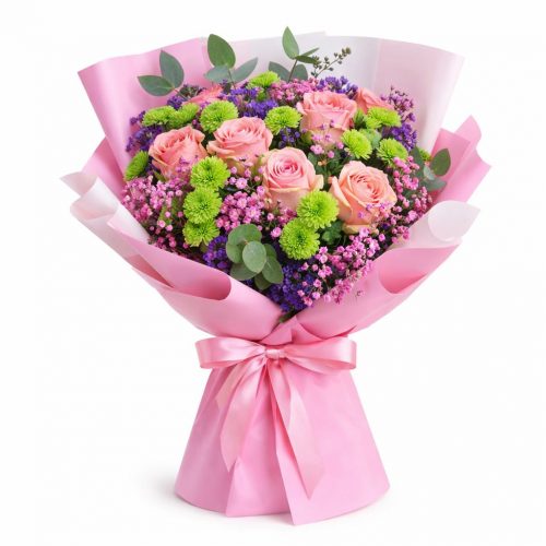 Цветочный букет «Вечерний шарм»